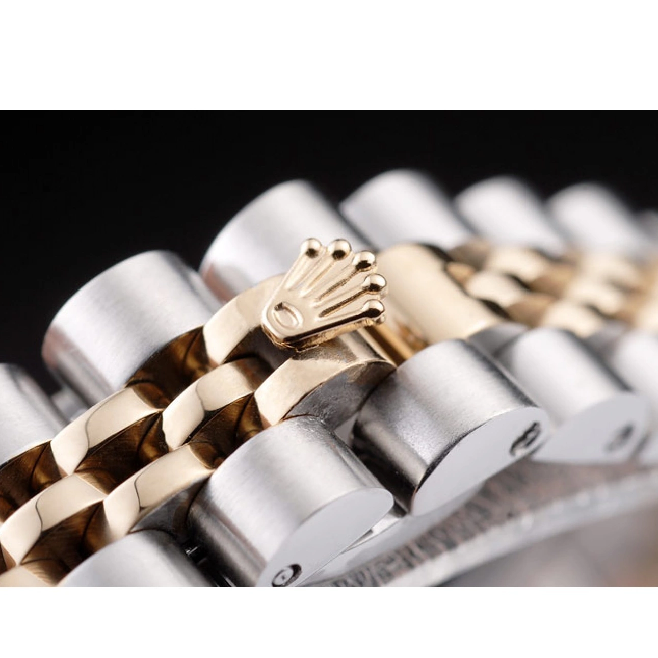 Aaa replica Tone 98078 Rolex Plated Steel Yellow Datejust Stainless Gold Two 0729